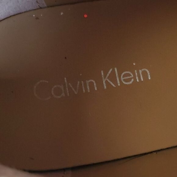 Calvin Klein Imilia Shoes Sneakers Blue Floral Leather Women's  WOMAN'S Size 6 - Picture 11 of 12